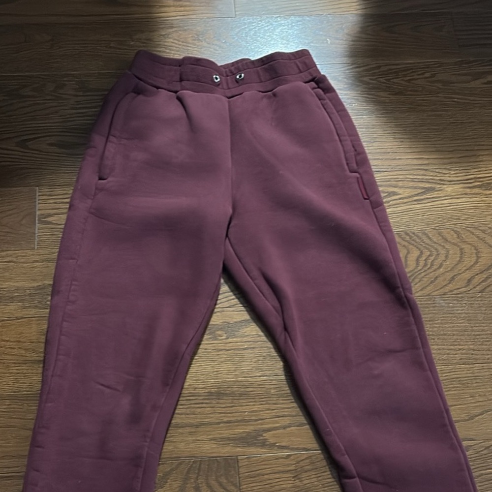 Women's Burgundy Joggers